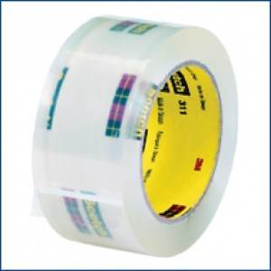 2 in. X 110 yards 2 Mil 3M 311 Scotch Brand Acrylic Tape 