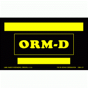 3 x 5 ORM-D Blank