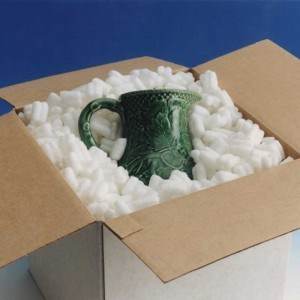 Foam packaging peanuts 14 cu. ft. white