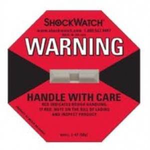 ShockWatch Impact Label Red