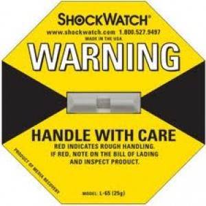 ShockWatch Impact Label Yellow - 25G