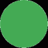 3" Green Circle Label